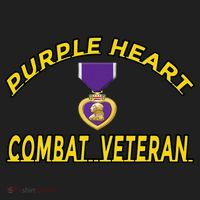 Purple Heart Combat Veteran Hat thumb 2