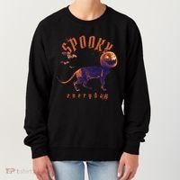 Pumpkin Head Cat Women's Sweatshirt thumb 0