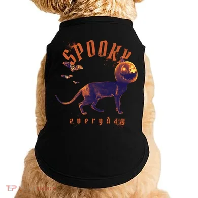 Pumpkin Head Cat Doggie Tank