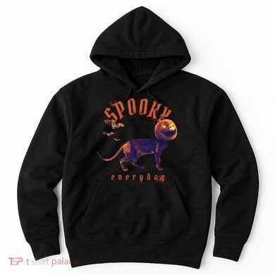Pumpkin Head Cat Hoodie