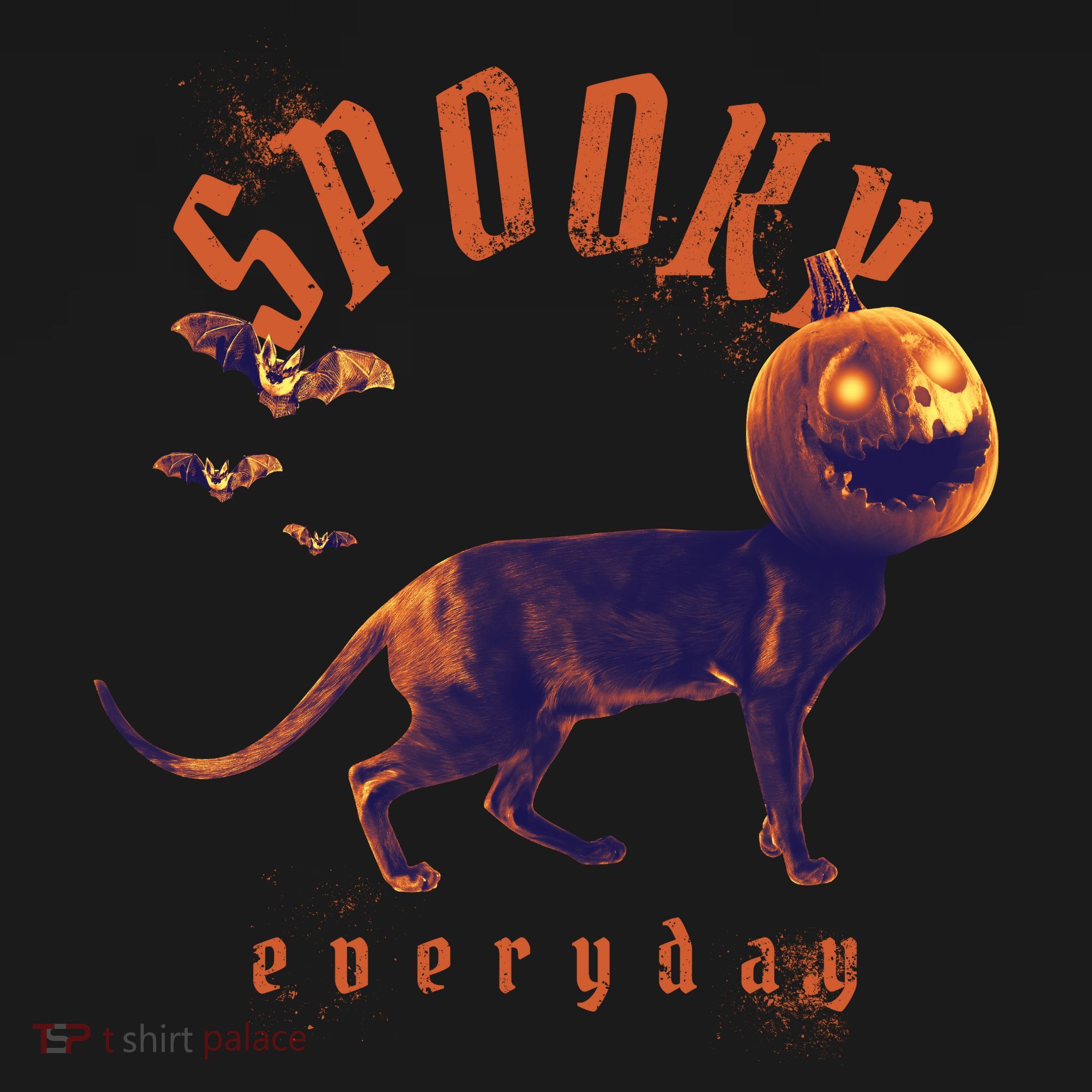 Pumpkin Head Cat Hoodie