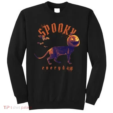 Pumpkin Head Cat Sweatshirt