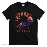 Pumpkin Head Cat T-Shirt thumb 0