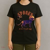 Pumpkin Head Cat T-Shirt thumb 4