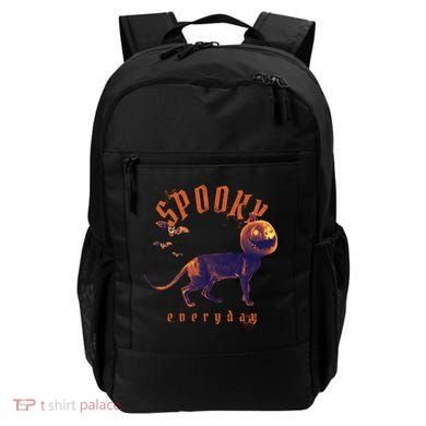 Pumpkin Head Cat Backpack