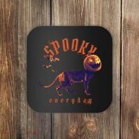Pumpkin Head Cat Coaster thumb 0