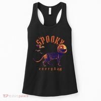Pumpkin Head Cat Women's Tank Top thumb 0