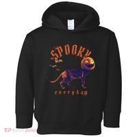 Pumpkin Head Cat Toddler Hoodie thumb 0