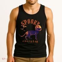Pumpkin Head Cat Tank Top thumb 3