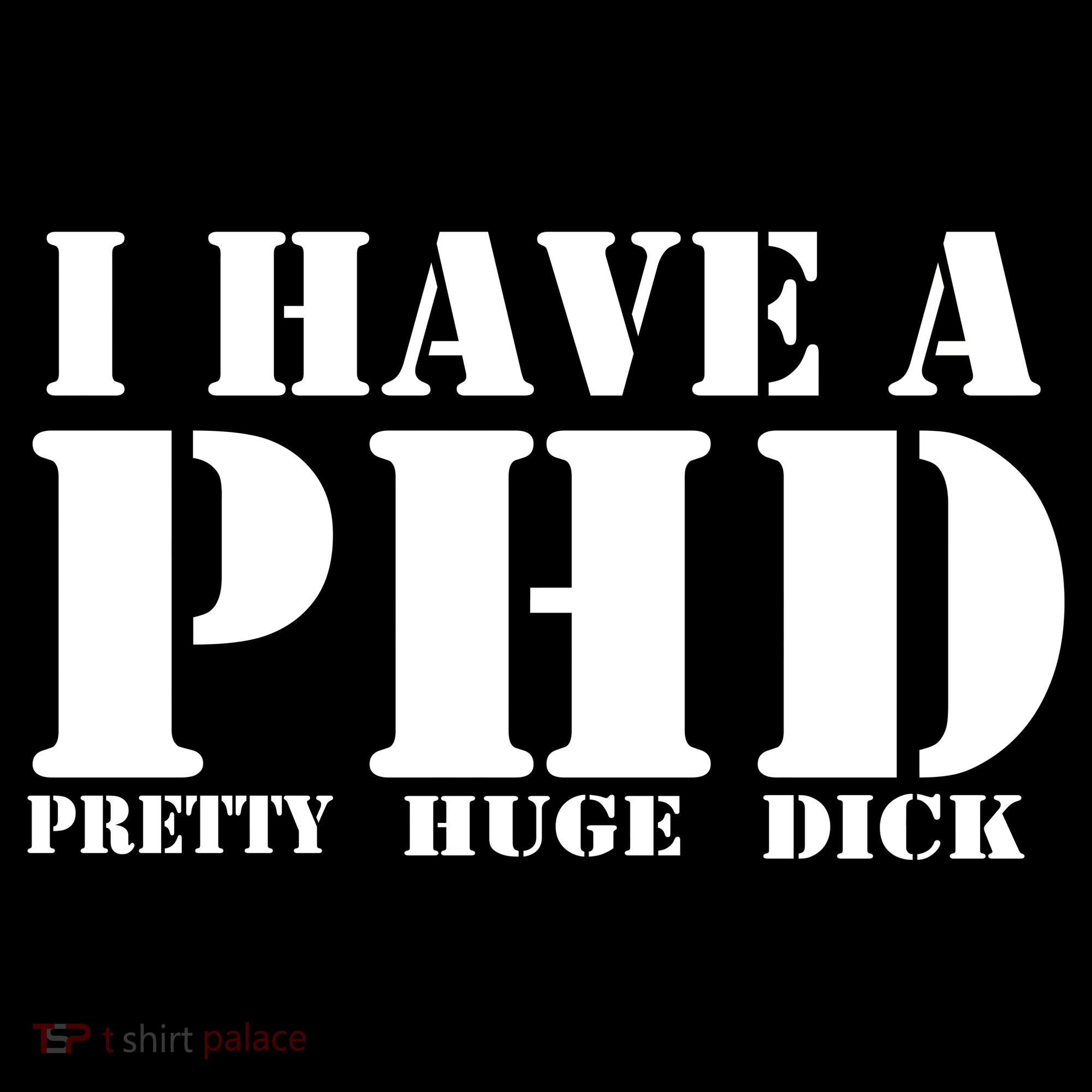 PHD Pretty Huge Dick USA-Made Doggie Bandana