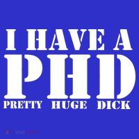 PHD Pretty Huge Dick Mousepad thumb 1