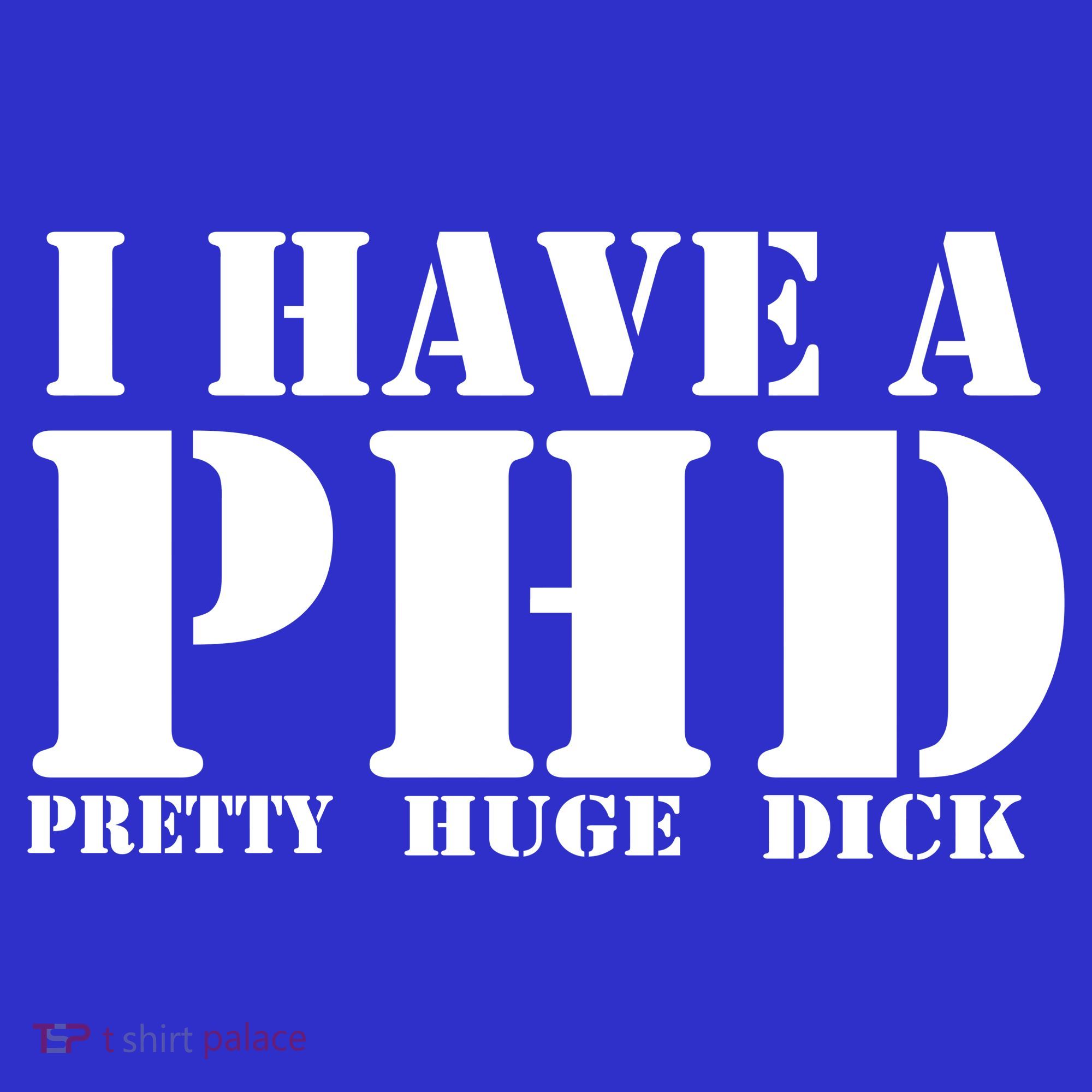 PHD Pretty Huge Dick Mousepad