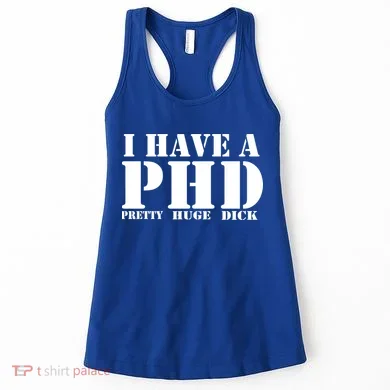 PHD Pretty Huge Dick Women's Tank Top