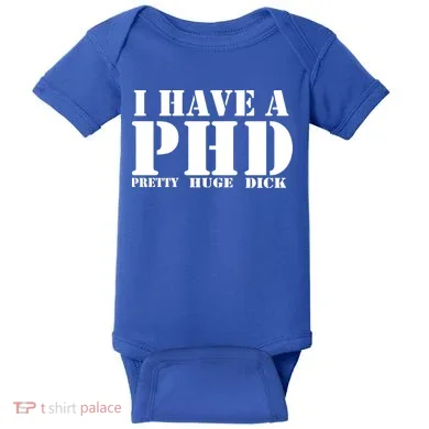 PHD Pretty Huge Dick Baby Bodysuit
