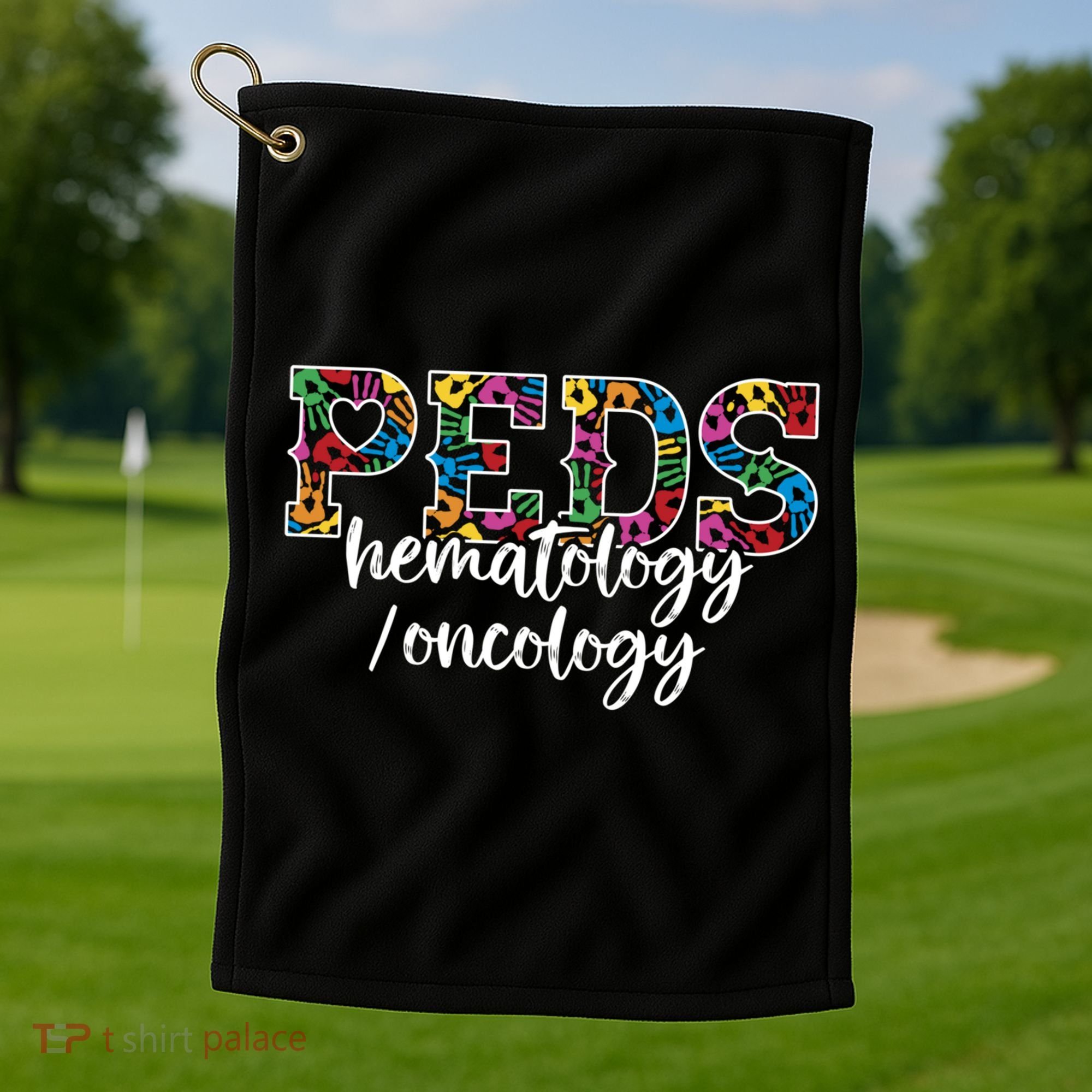 Peds Hematology/oncology Doctor Cute Gift Pediatric Hem/onc Nurse Gift Golf Towel