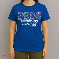 Peds Hematology/oncology Doctor Cute Gift Pediatric Hem/onc Nurse Gift T-Shirt thumb 4