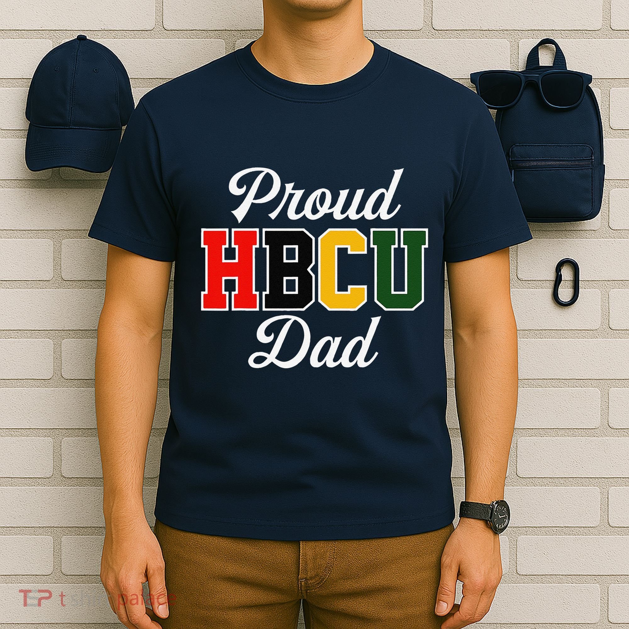 Proud Hbcu Dad Black College And University FatherS Day T-Shirt
