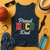 Proud Hbcu Dad Black College And University FatherS Day Tank Top thumb 4