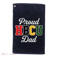 Proud Hbcu Dad Black College And University FatherS Day Golf Towel thumb 0