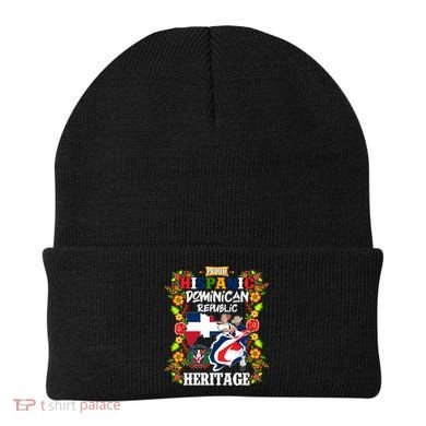 Proud Hispanic Dominican Republic Heritage Beanie