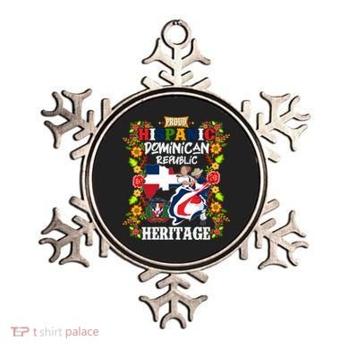 Proud Hispanic Dominican Republic Heritage Ornament