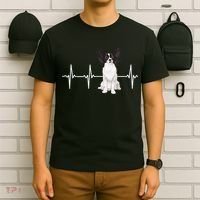 Papillon Heartbeat Dog Lover T-Shirt thumb 6