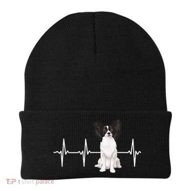 Papillon Heartbeat Dog Lover Beanie