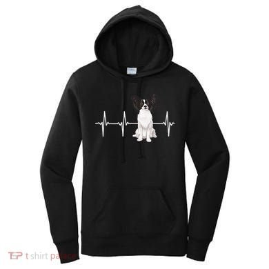 Papillon Heartbeat Dog Lover Women's Hoodie