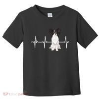 Papillon Heartbeat Dog Lover Toddler T-Shirt thumb 0