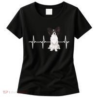 Papillon Heartbeat Dog Lover Women's T-Shirt thumb 0