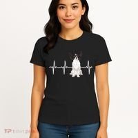 Papillon Heartbeat Dog Lover Women's T-Shirt thumb 4