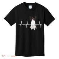 Papillon Heartbeat Dog Lover Kids T-Shirt thumb 0