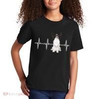 Papillon Heartbeat Dog Lover Kids T-Shirt thumb 2