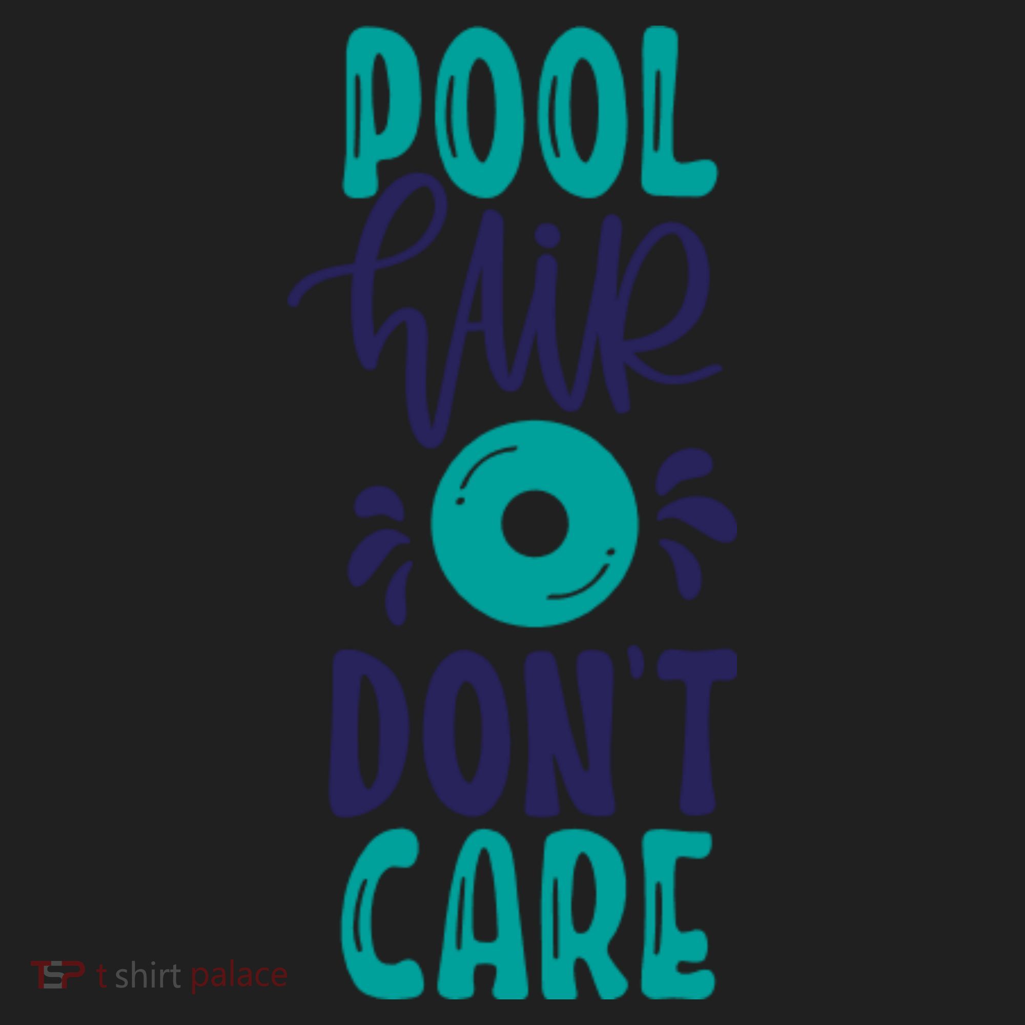 Pool Hair Don’T Care Women's Sweatshirt