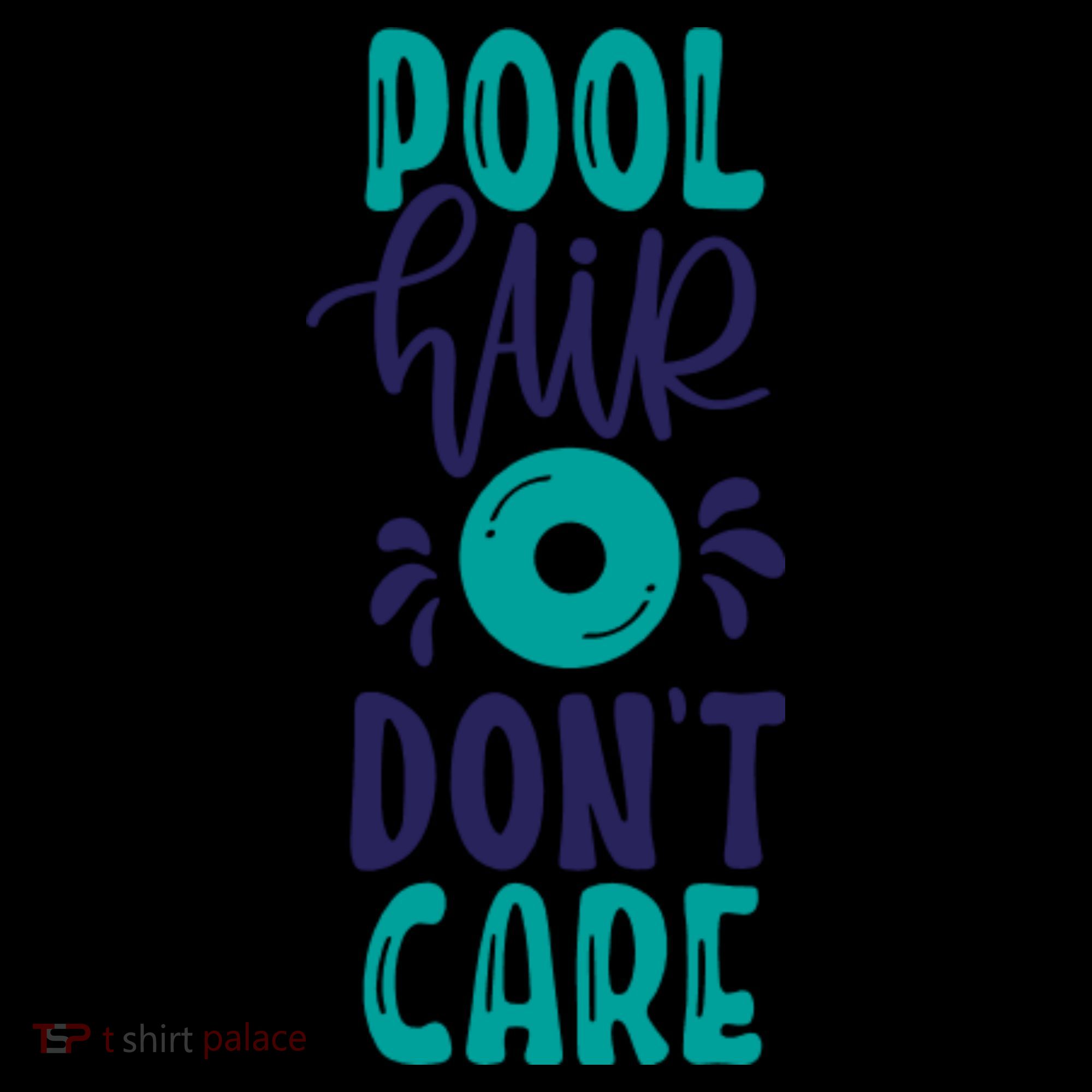 Pool Hair Don’T Care Toddler Hoodie