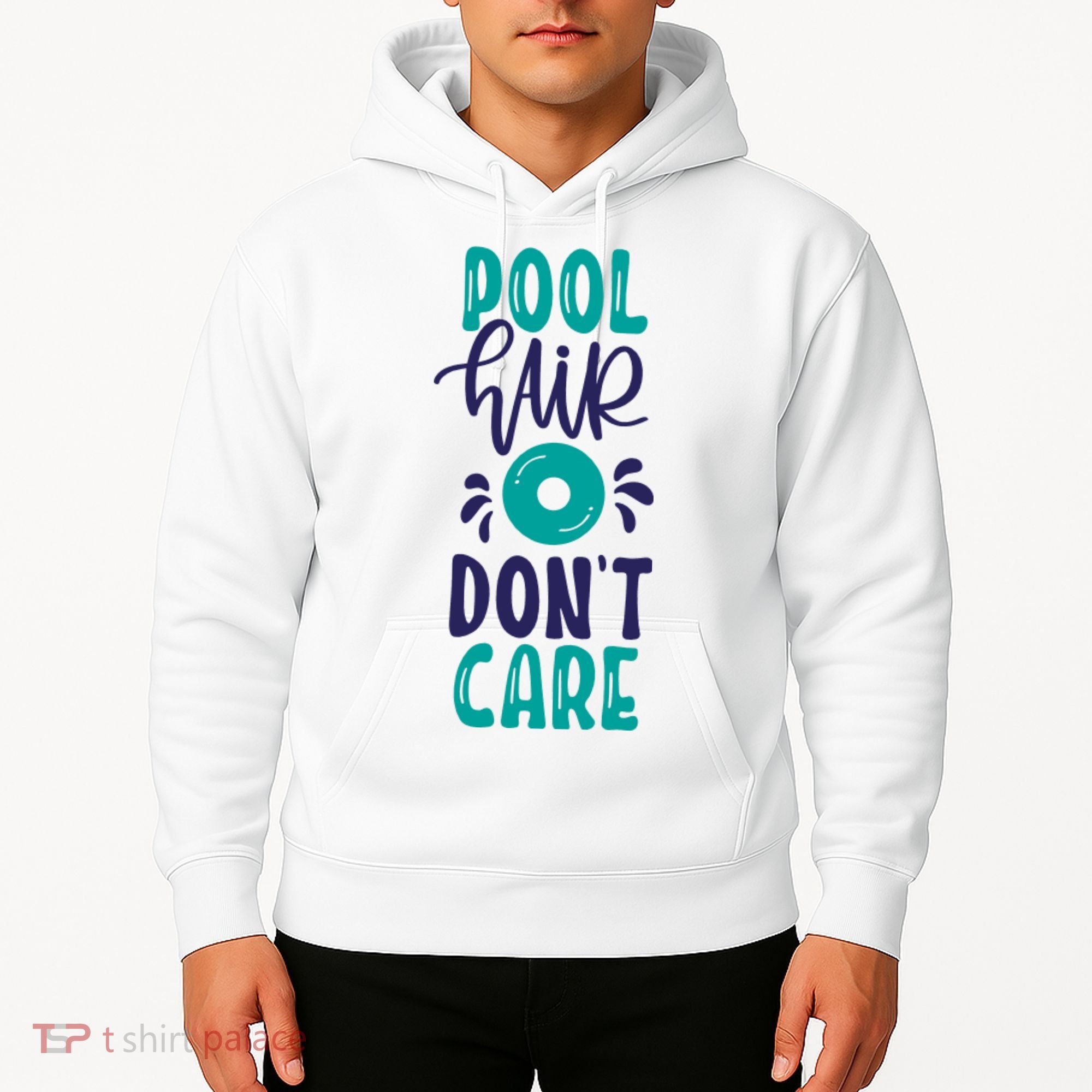 Pool Hair Don’T Care Hoodie