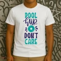 Pool Hair Don’T Care T-Shirt thumb 3
