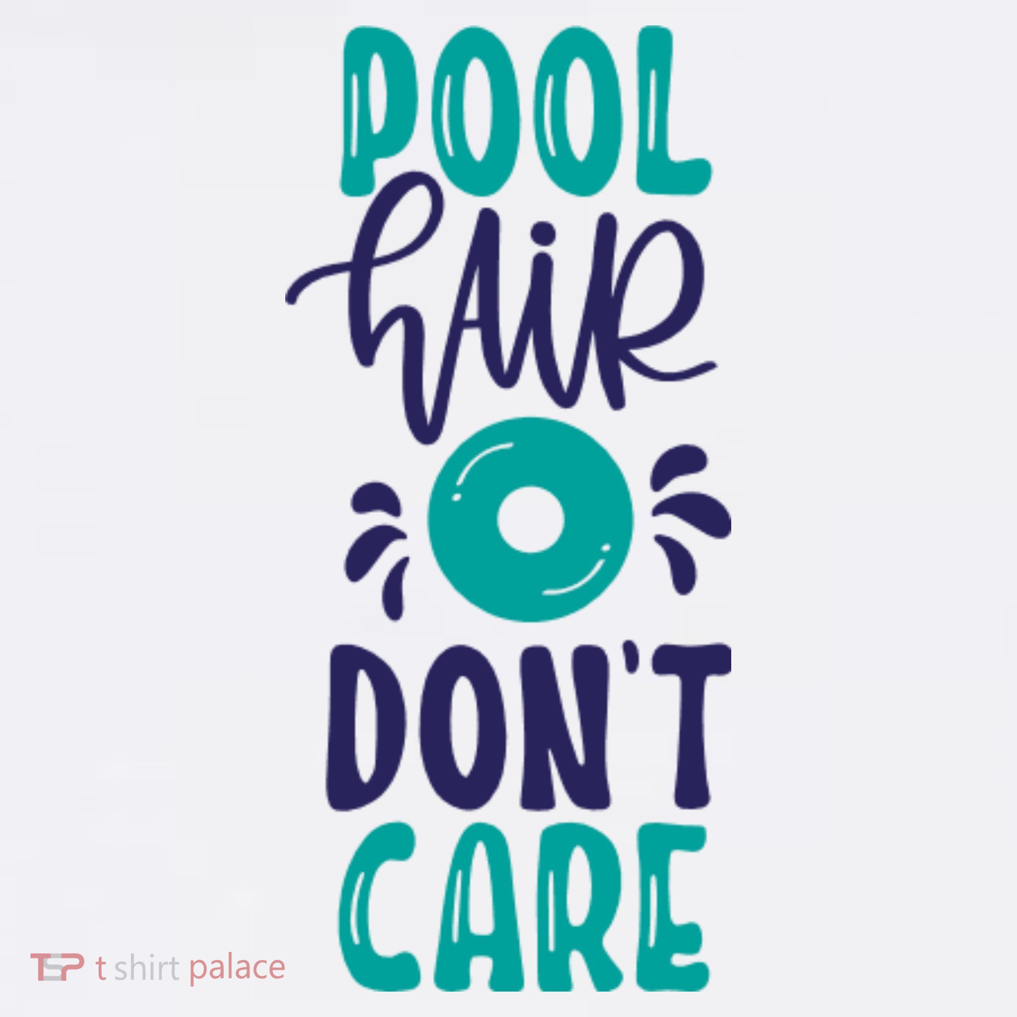 Pool Hair Don’T Care Women's Hoodie