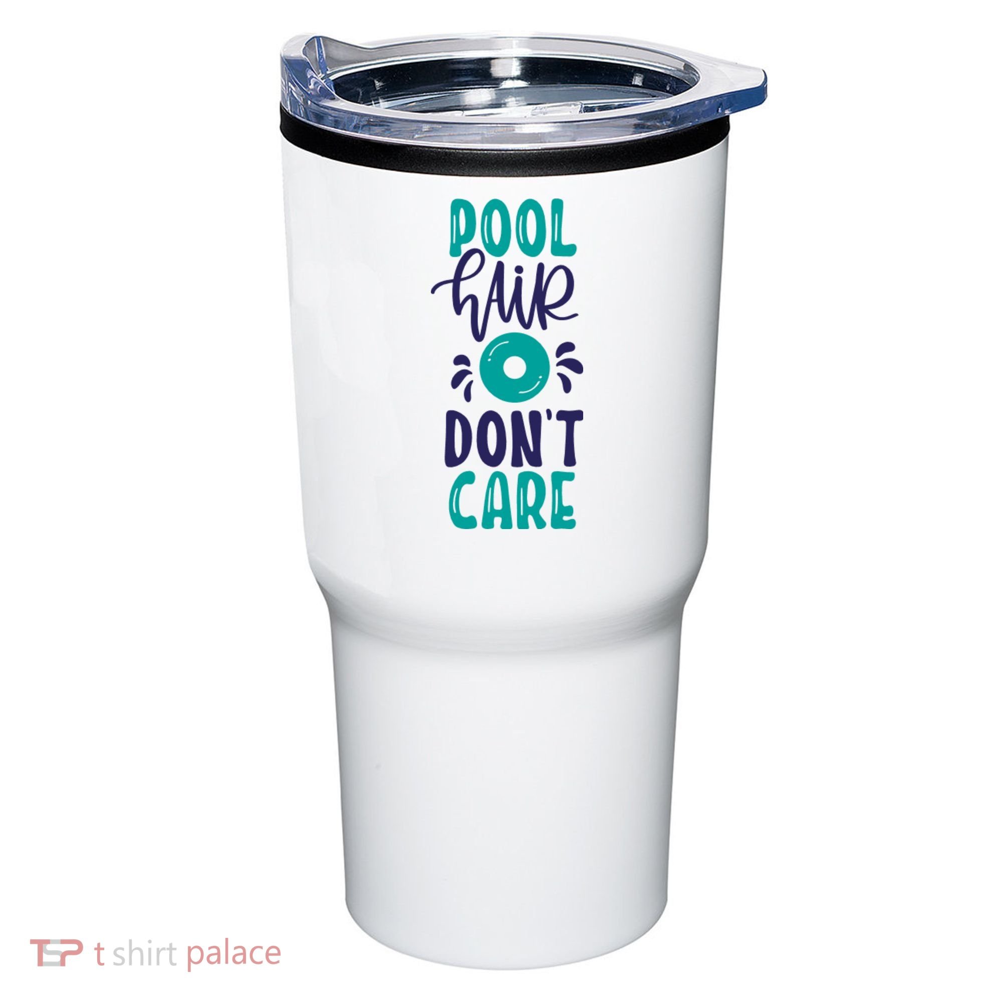 Pool Hair Don’T Care Tumbler
