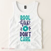 Pool Hair Don’T Care Tank Top thumb 2