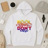 Pool Hair Dont Care Funny Pool Party Gift Hoodie thumb 3