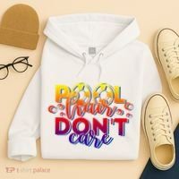 Pool Hair Dont Care Funny Pool Party Gift Hoodie thumb 4