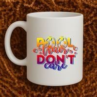 Pool Hair Dont Care Funny Pool Party Gift Coffee Mug thumb 2