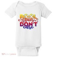 Pool Hair Dont Care Funny Pool Party Gift Baby Bodysuit thumb 0