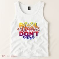 Pool Hair Dont Care Funny Pool Party Gift Tank Top thumb 2
