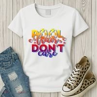 Pool Hair Dont Care Funny Pool Party Gift Women's T-Shirt thumb 3