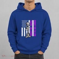 Purple Heart Day Military Honor The Fallen Thank The Living Gift Hoodie thumb 0