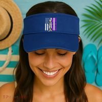 Purple Heart Day Military Honor The Fallen Thank The Living Gift Visor thumb 2