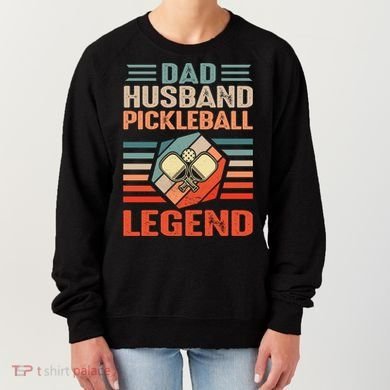 Pickleball Husband Dad Pickleball Player FatherS Day Gift Women's Sweatshirt