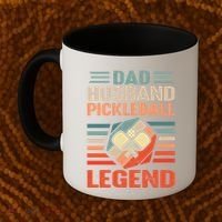 Pickleball Husband Dad Pickleball Player FatherS Day Gift Coffee Mug thumb 2